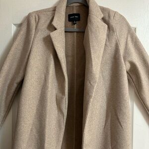 Love Tree Women's Beige Blazer Coat